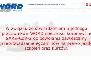 COVID-19 w WORD Poznań
